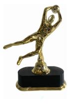 Trofeu Premiação Individual Melhor Goleiro Grande Novo - Brasil Gold