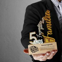 Troféu Tempo de serviço "Fazendo parte dessa Família" Troféu Tempo de serviço "Fazendo parte dessa Família"
