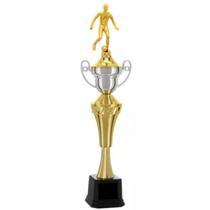 Troféu Vitória Vencedor 401883 Futebol 46cm Cor:Dourado+PrataTamanho:ÚnicoGênero:Homem