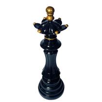 Troféu Xadrez Estatueta Chess Rainha Preta de Resina36,5cm Verito Troféu Xadrez Estatueta Chess Rainha Preta de Resina36,5cm Verito