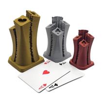 Troféus Para Poker Decorativo - Kit 3 Unid - Torres de Naipes