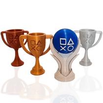 Troféus PSN com o Platina - Kit 4 unid - Tam GG