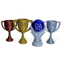 Troféus PSN com o Platina Kit 4 unid Tam M Troféus PSN com o Platina Kit 4 unid Tam M