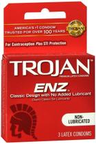 Trojan Enz Classic Preservativo Não Lubrificado - 3 Unidades
