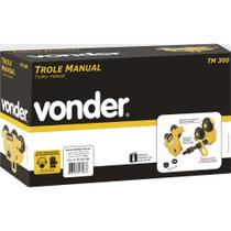 Trole manual 3,0 toneladas largura 100-203mm tm300 - Vonder Trole manual 3,0 toneladas largura 100-203mm tm300 - Vonder