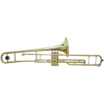 Trombone De Três Pistos Spring Tp-230 Sp Laqueado Trombone De Três Pistos Spring Tp-230 Sp Laqueado