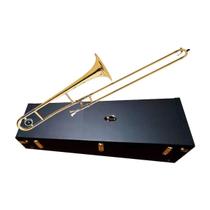 Trombone de Vara Eagle TV600 Laqueado Estojo Luxo Sib TV-600 Trombone de Vara Eagle TV600 Laqueado Estojo Luxo Sib TV-600