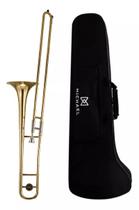 Trombone De Vara Michael Wtbm35 Bb Laqueado Com Bocal E Case