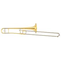 Trombone de Vara Tenor Yamaha YSL354E Laqueado Dourado Sib