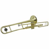 Trombone Pisto Sib Tb 200pd Laqueado Dourado Case New York - NY