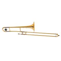 Trombone vara eagle tv600 em sib laqueado c/ estojo luxo