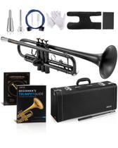 Trompete AKLOT Weighted Leadpipe Bb com níquel galvanizado