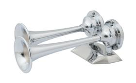Trompete duplo cromado Mini Air Horn Marinco 10108 12V