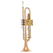 Trompete em Sib Bb Tokai Gold Brass Alpaca Laqueado TR400GB Trompete em Sib Bb Tokai Gold Brass Alpaca Laqueado TR400GB