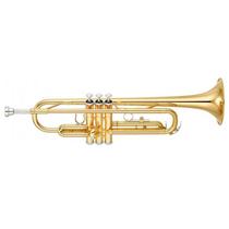 Trompete Yamaha YTR2330 Laqueado Ytr-2330 Dourado Com Case
