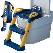 Troninho Assento Redutor Vaso Sanitário Infantil Com Escada