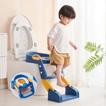 Troninho Com Escada Infantil Assento Redutor Vaso Sanitário Criança Elevação Bebe Banheiro Casa Pratico Aprendizado Desfralde