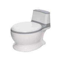 Troninho Infantil com Som - Vaso Sanitário - na cor Cinza Zippy Toys - 10426