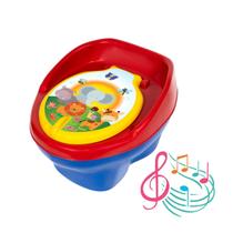 Troninho Infantil Musical Privadinha Desfralde Styll Baby Menina Menino Penico Pinico para Menino Mini Privadinha Troninho para Bebê Troninho Sonoro