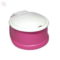 Troninho Infantil Nene com tammpa Assento Redutor Privadinha 900ml Penico Pequeno Desfralde Plasnorthon