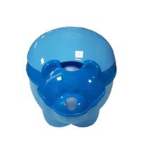 Troninho Infantil Penico Ursinho Redutor Assento Transição Criança Masculino Menino Tutti Baby Azul