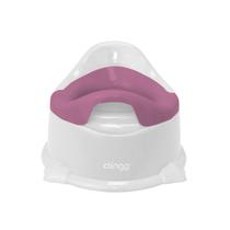 Troninho Infantil Potty Branco Rosa ou Branco e Azul Fase de Desfralde Penico - Clingo