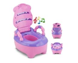 Troninho Infantil Tchau fraldinha ,Musical Rosa- Prime Baby