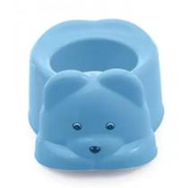 Troninho Penico Infantil Bebê Treinamento Urso - Adoleta Azul Troninho Penico Infantil Bebê Treinamento Urso - Adoleta Azul