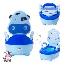 Troninho Penico Infantil Mimoso Musical Azul - Replay Kids