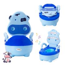 Troninho Penico Infantil Musical Mimoso Azul - Replay Kids