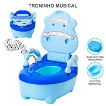 Troninho Penico Infantil Musical Mimoso ul - Replay Kids - Protek