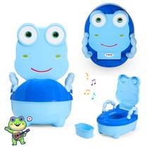 Troninho Penico Infantil Musical Sapinho Azul - Replay Kids Troninho Penico Infantil Musical Sapinho Azul - Replay Kids