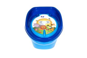 Troninho Penico Infantil para bebe azul 2 em 1