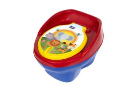 Troninho Penico Infantil para bebe azul e vermelho 2 em 1 Styll baby Troninho Penico Infantil para bebe azul e vermelho 2 em 1 Styll baby