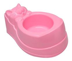 Troninho Pinico Assento Vaso Sanitário Infantil Gatinho Rosa
