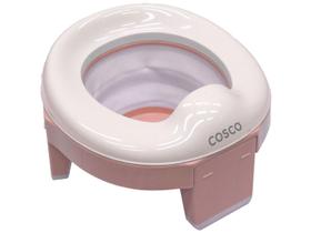 Troninho Portátil Infantil Cosco Kids Rosa