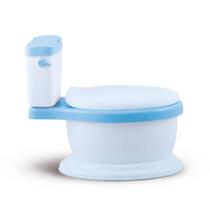 Troninho Privadinha Com Porta Lenços Plástico Azul Ref.791306 Pais & Filhos Troninho Privadinha Com Porta Lenços Plástico Azul Ref.791306 Pais & Filhos