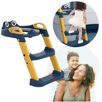Troninho Redutor Assento Vaso Sanitário Infantil Com Escada