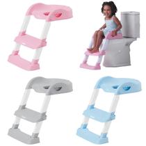 Troninho redutor assento vaso sanitario infantil com escada - PIMPOLHO