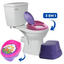 Troninho Trono Piniquinho Penico Infantil Assento Redutor Musical
