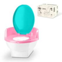 Troninho Vaso Sanitário Infantil 2 em 1 Rosa - Cardoso