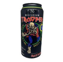 Trooper Cerveja Ipa Cacau chocolate branco manga lata 473ml - Trooper Bodebrown Iron Maiden