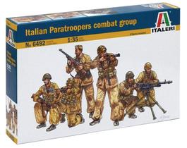 Tropa Italiana Combate Italeri 1/35 Italeri 6492 - Kit para montar e pintar - Plastimodelismo Tropa Italiana Combate Italeri 1/35 Italeri 6492 - Kit para montar e pintar - Plastimodelismo