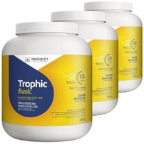 Trophic basic enteral 800g prodiet kit com3 unidades