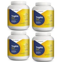 Trophic Basic Enteral Sabor Baunilha Zero Lactose kit com 4 unid- 800G - PRODIET - Prodiet