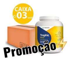Trophic Basic Po 800g Baunilha Caixa com 3- Prodiet