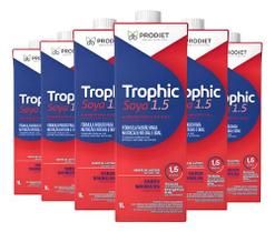 Trophic Soya 1.5 Kit Com 12 Unidades - Prodiet Baunilha Baunilha