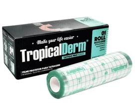 Tropical Derm Pro Filme Protetor Tatuagem Rolo 15cm x 10m