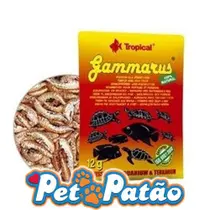 Tropical gammarus 12g sache p/ tartarugas e peixes carnivoros - un Tropical gammarus 12g sache p/ tartarugas e peixes carnivoros - un