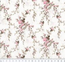 Tropical Sarah Cod - 48 (Rosa com Marrom) - Pacote 6 Metros